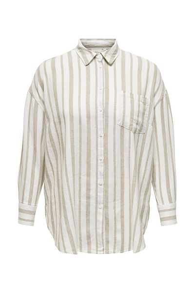 Only Carmakoma CARCORINA-CARO L/S LOOSE SHIRT TLR