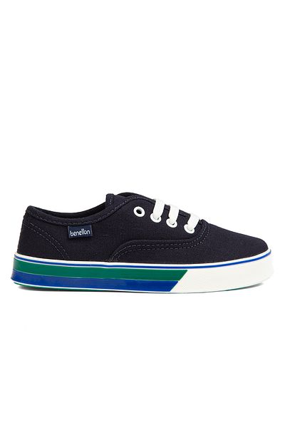 Benetton Chlapecké tenisky v námořnické modré BN-30957