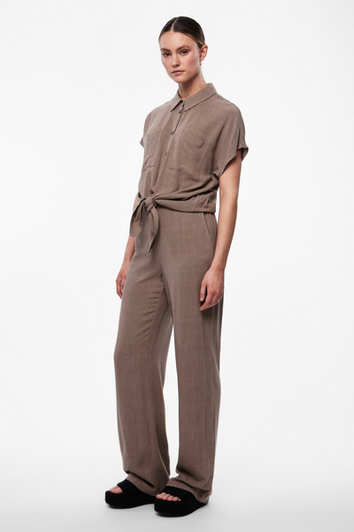 PIECES PLÁTĚNÉ KALHOTY PCVINSTY HW NOOS BC