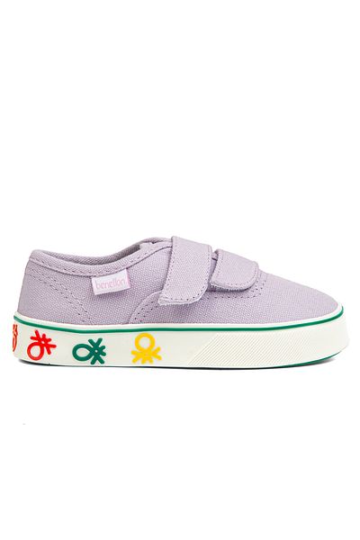 Benetton ®| BN-30959- Lilac - Dětská sportovní obuv