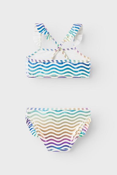 Name it Mädchen Bikini Set Blau
