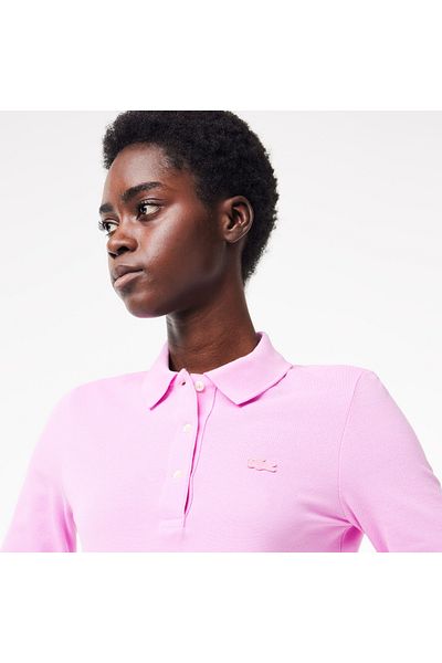 Lacoste تي شيرت وردي نسائي