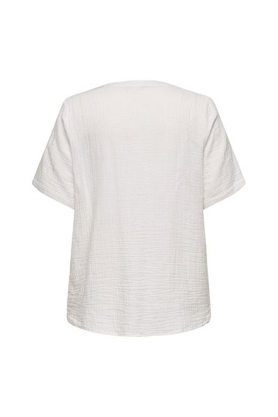 Only Carmakoma CARTHYRA LIFE KURZARM-TOP MIT KNOPFVERSCHLUSS WVN