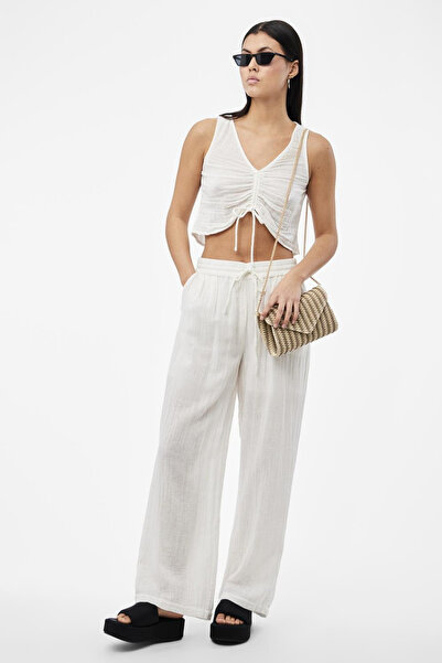 PIECES PCMASTINA SL CROPPED TOP