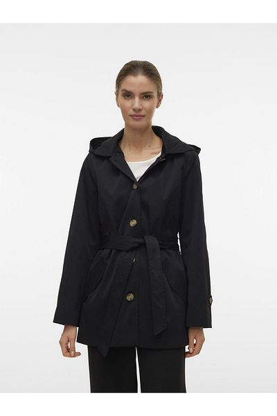 Vero Moda Trençkot Kapuze Şömine