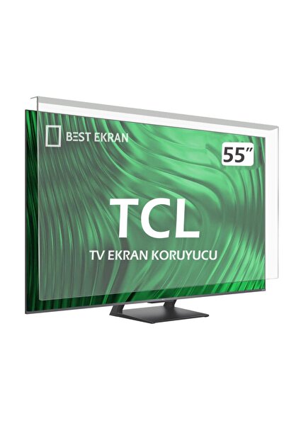 Genel Markalar TC-L 55C755 TV EKRAN KORUYUCU 55" inç 139 cm Qled 55C755GTV Tv...