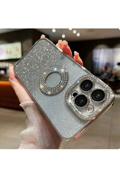 dipdepo Ultra Lux Phone Case With Stone Camera Lens Protection Compatible With APPLE , Iphone 12