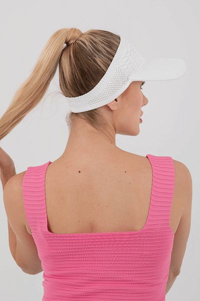 Hat Town UV Protective Flexible Visor Hat Tennis Hat