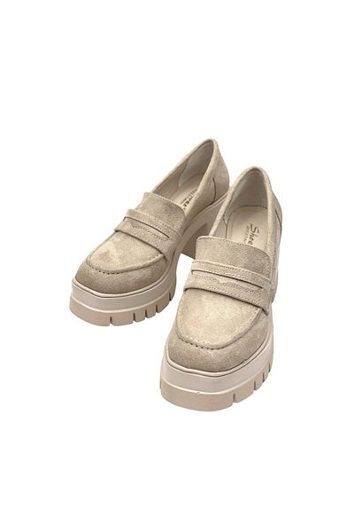 bescobel Women's Horta Ten Suede High Heel Daily Heeled Shoes 10 cm