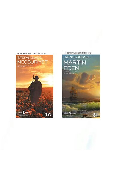 TÜRKİYE İŞ BANKASI KÜLTÜR YAYINLARI Mecburiyet (Stefan Zweig) - Martin Eden (...
