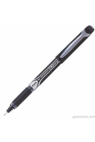 Pilot Hi-tecpoint V10 Grip Siyah Iğne Uçlu Roller Kalem (1,0MM)