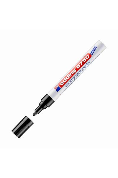 Edding 8750 Industrial Paint Pen for Black Oil and Dusty Floor (PAINT MARKER)