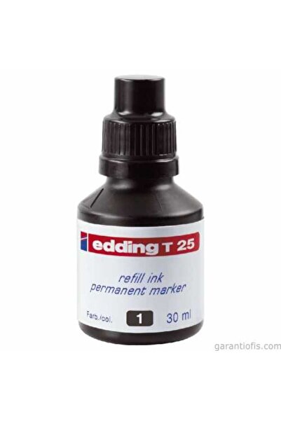 Edding T25 Siyah Yedek Mürekkep (30 ML)