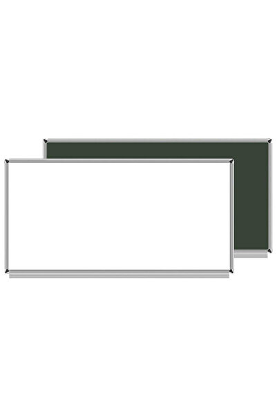 AKYAZI 120x200 Duvara Monte Kalemlikli Laminat Yazı Tahtası
