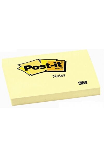 Post-it 657 Kanarya Sarısı Not Kağıdı (76X102MM - 100 YAPRAK)