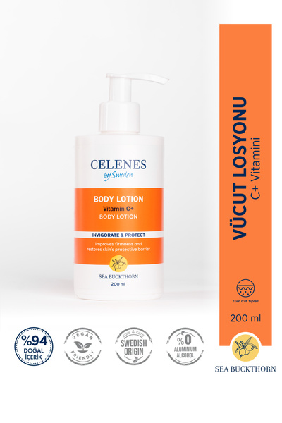 Celenes Sea Buckthorn Vücut Losyonu 200ml