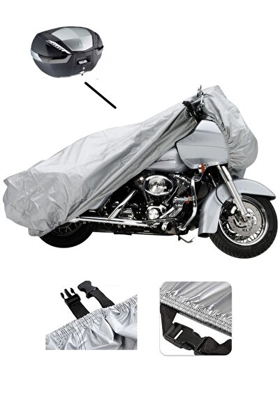 AutoBOD حقيبة خلفية من القماش المشمع للدراجات النارية Stmax Lindy 50 باللون ا...