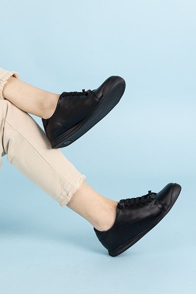 Getcho Pantofi de damă Kazu, negri, din piele naturală