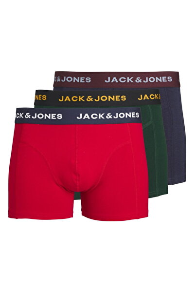 Jack & Jones 3er-Set Boxershorts mit buntem Logo für Herren - James