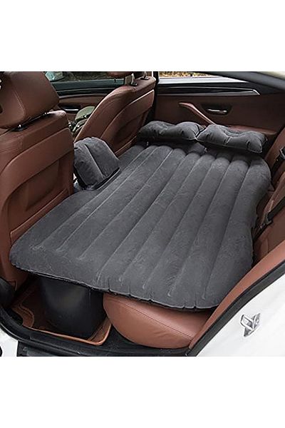 ROBEVE Inflatable Car Bed Back Seat Bed Electric Pump Included Vehicle Inflatable Bed Camping Bed