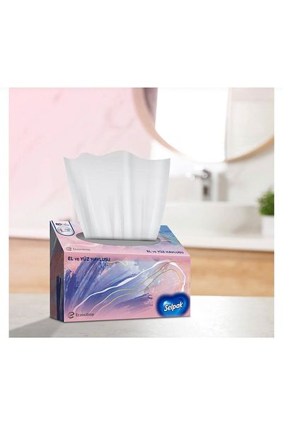 Selpak Hand and face towel 10 pieces 10*80 pieces