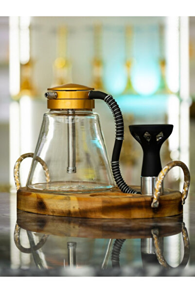ELENOR Nd-010 Ahşap Masaüstü Nargile Takımı