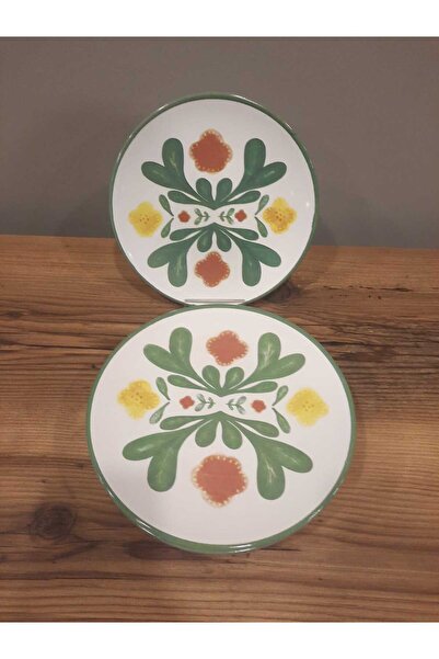 Keramika KERAMİKA 20 CM PASTA TABAĞI 6 ADET