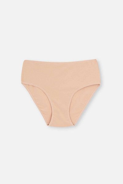 Dagi Zehn 3-teilige Öko-Slip-Slips für Damen mit hoher Taille