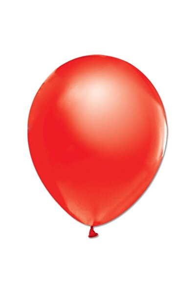 Party بالون معدني أحمر 100 قطعة