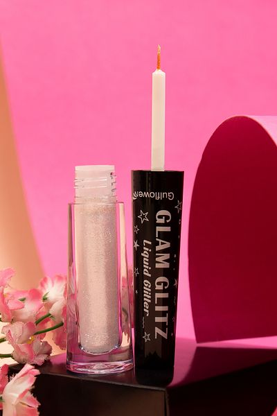 GulFlower EYELINER WHITE SILVERY