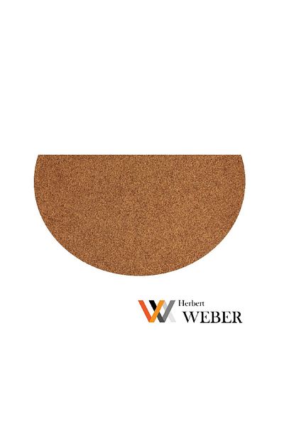 Herbert Weber Oval Koko Mat Synthetic Inner and Outer Door Mat Eco 10mm Non-Spill Mat