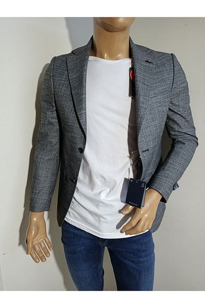 PİSANO Jachetă sport slim-fit cu jumătate de căptușeală