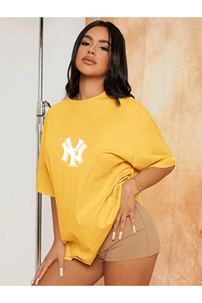 Revasser Unisex majica za žene/muškarce NY, šarena, prilagođeno otisnuta, vel...