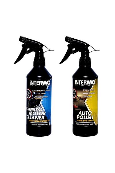 İnterwax Interwax 2'li Set Susuz Motor Temizleyici Ve Hızlı Cila 500 ml
