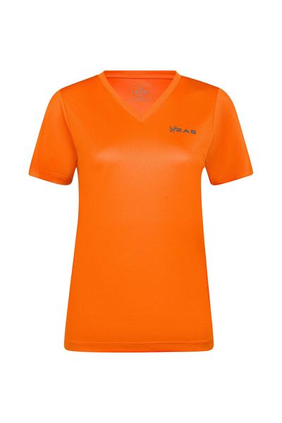 2AS Orange Freda V-Neck Women's T-Shirt