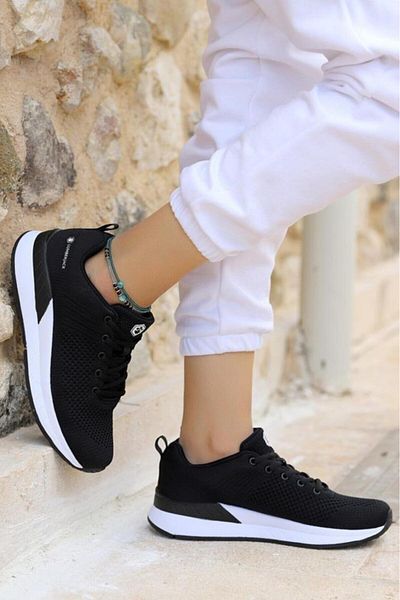 lumberjack CONNECT WMN 4FX101498459 Women's Walking and Running Shoes Black 36-40