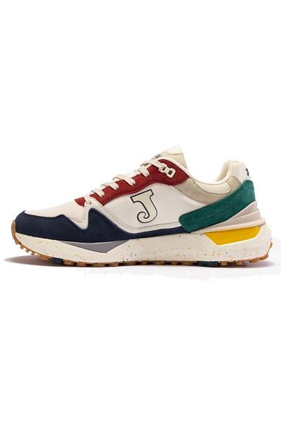 Joma C.3080 Men 2402 Marıno Rojo Verde Men's Casual Shoes C3080s2402