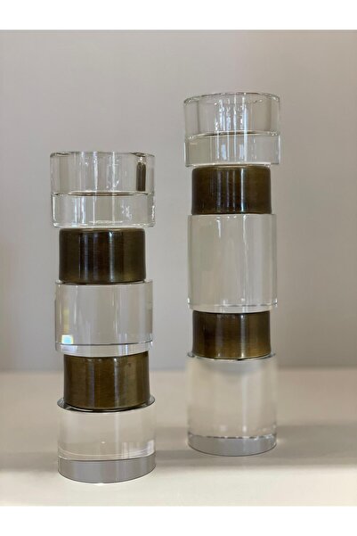 TASARIMHMODA Halkalı İkili Mumluk