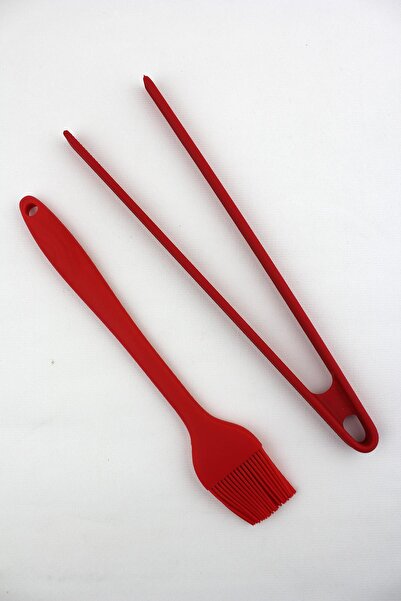 ALBETTO مجموعة فرشاة ملقط سيليكون فاخرة كبيرة الحجم مكونة من قطعتين باللون ال...