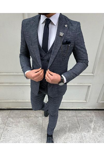 nyk tempee Slim Fit Vest Suit