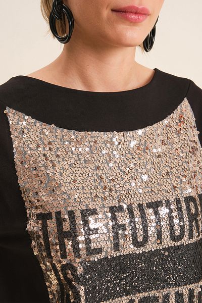 VERDA SEQUINED DRESS