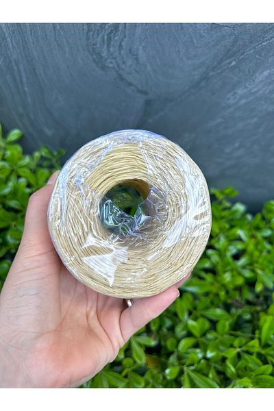 Yumuşakkeçe Χάρτινη τσάντα Raffia Πλεκτό σχοινί 200 γρ