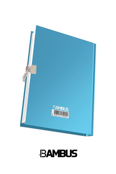 Bambus Home Caiet de amintiri în culori pastelate Jurnal cu blocare Seria Amage
