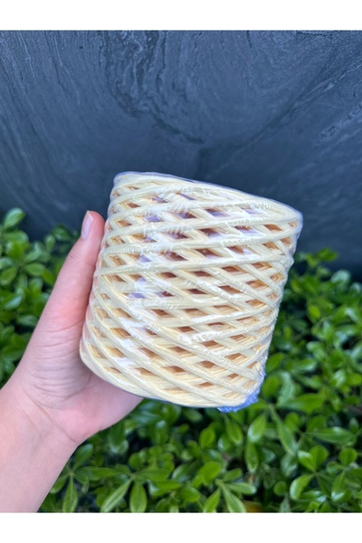Yumuşakkeçe Kâğıt Rafya Çanta Örgü İpi 200 Gr