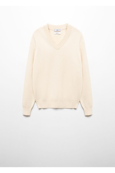 MANGO Man V yaka triko kazak