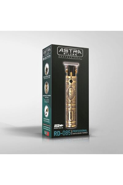 St Morritz 3-5 Astra Silver RD-085 Profesyonel Tıraş Makinesi Sıfırlama Ense ...