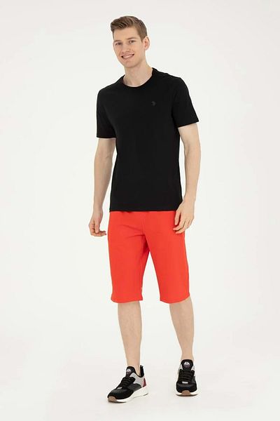 U.S. Polo Assn. U.S. Polo G081GL011 Men's Basic T-Shirt - Black - L - St07414-black-l