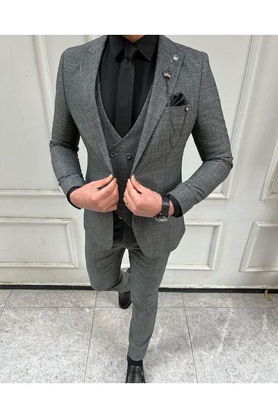 nyk tempee Slim Fit Vest Suit