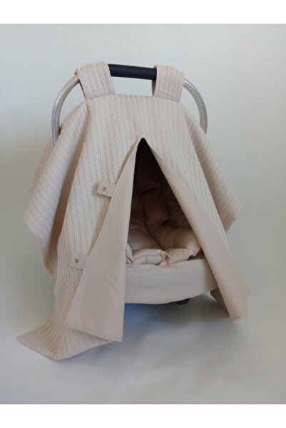 Wenaris Çift taraflı Puset Örtüsü Puset Minder ve puset çarşafı