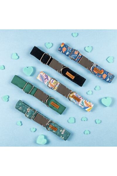 Lusi Doog Çiçek Desenli Köpek Boyun Tasması